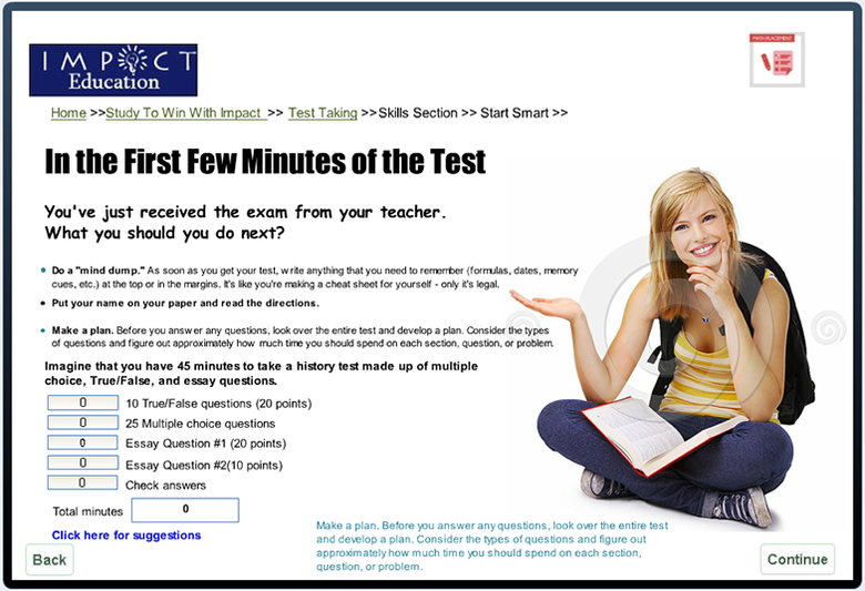 eLearning How To Take A Test Course