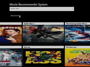 Movie Recommendation system - AI