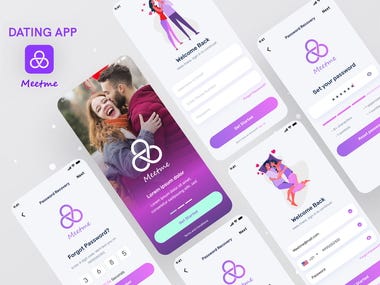 Meetme- Dating App UI