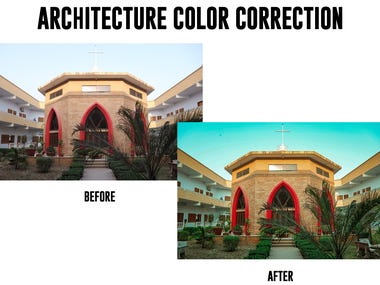 Architecture Color Correction