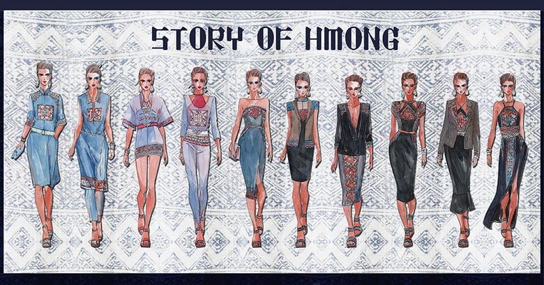 Fashion project- Story of Hmong