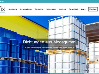 Business Website Content Translation in German.