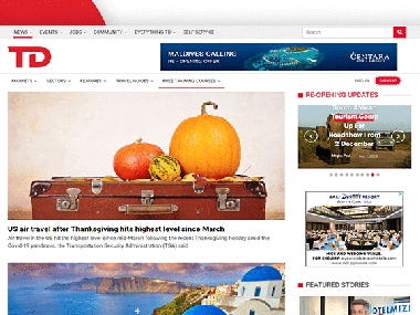 Travel Daily Media Website