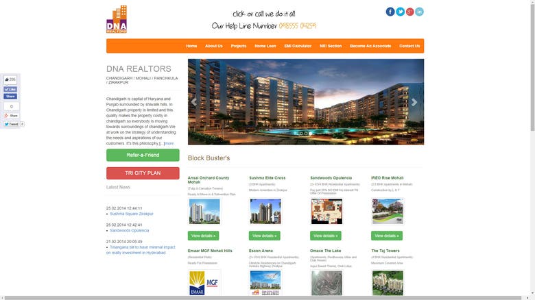 Real estate site