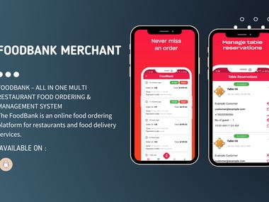 Food Bank Merchant Application