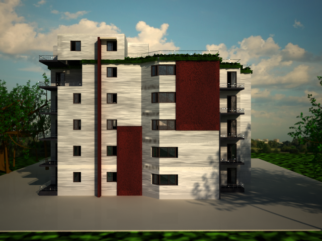 Residential Compound in Cairo for my college project