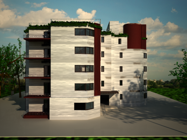 Residential Compound in Cairo for my college project
