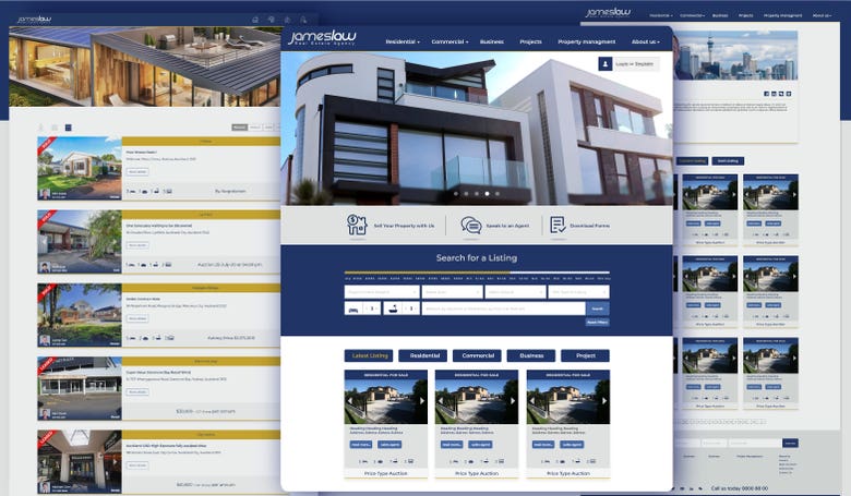 A Real Estate Company Website
