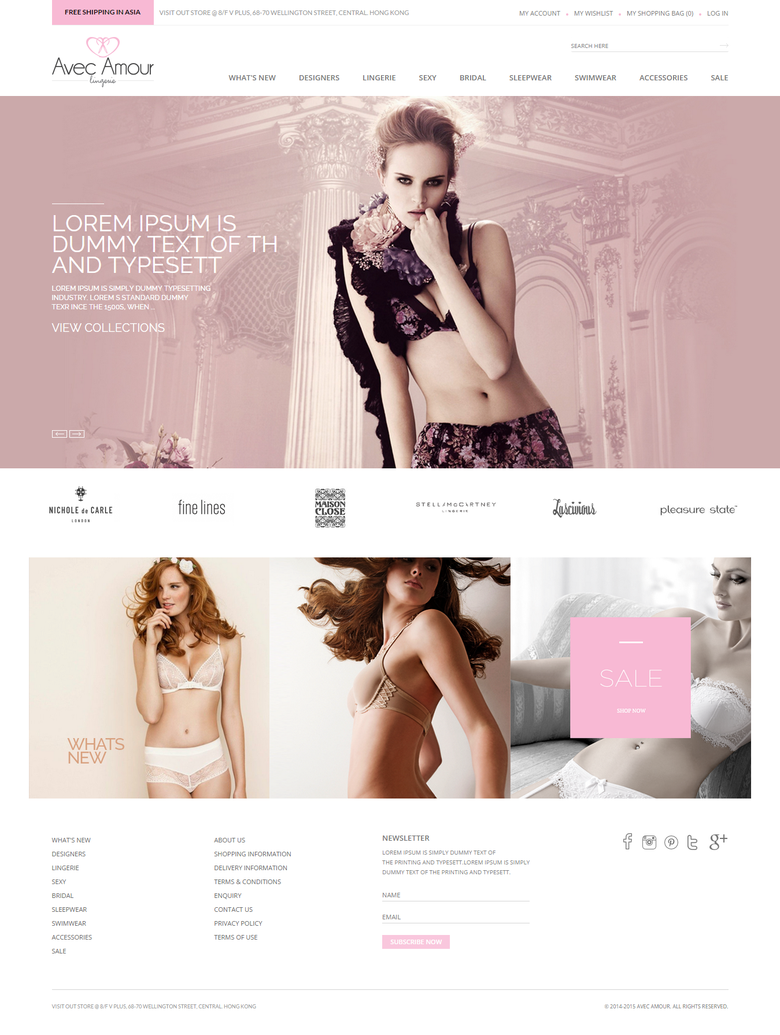 [Magento] Sexy Lingerie for women store