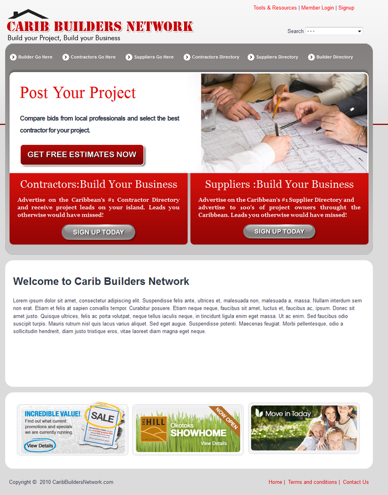 Carib builders Network