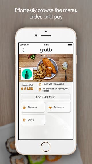 Grabb mobile app - iOS and Android