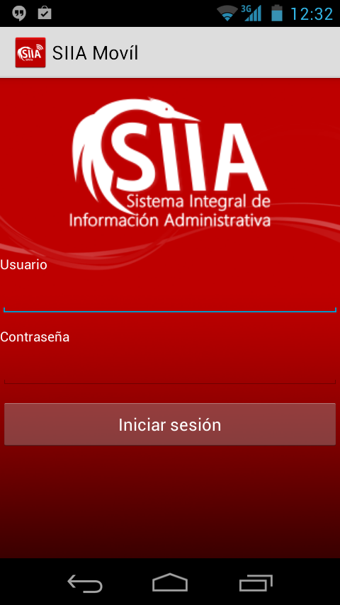 SIIA Móvil UATx Versión Android