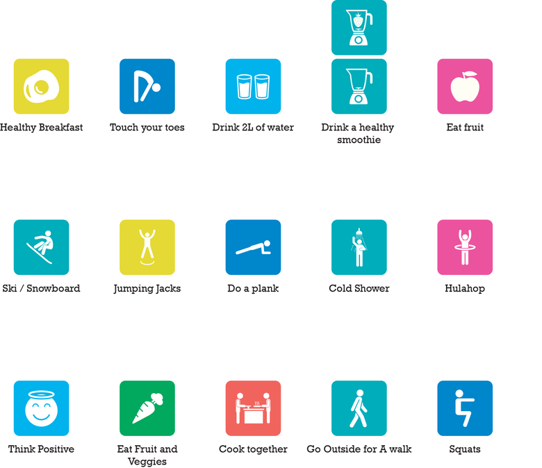 Icons for Family Wellness
