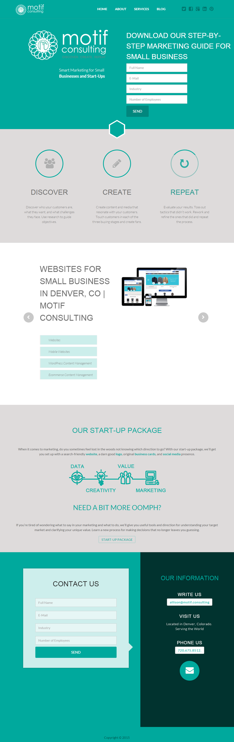 Marketing Website Design