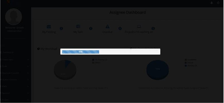 Project Assignee dashboard