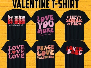 Valentine Day T-Shirt Design Ideas