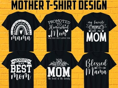 Mothers Day T-Shirt Design Ideas