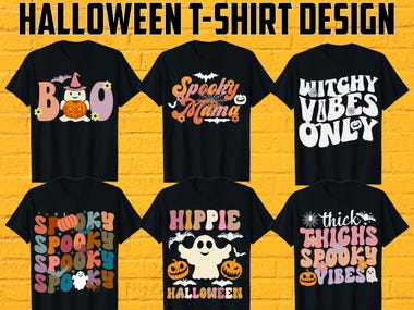 Halloween T-Shirt Design Ideas