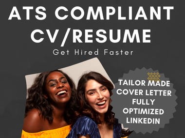 CV, Resume, LinkedIn Profile & Cover Letter