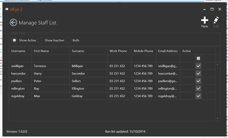 WPF Touch Screen application for Windows 8.1 tablets