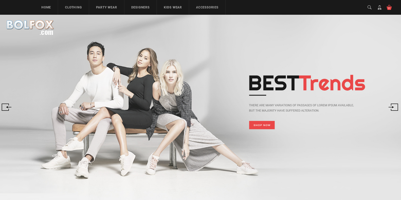 Fashion & Clothing Online Shop