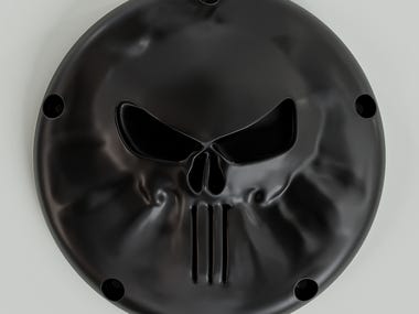 3D Punisher Model for Motorcycle Cover