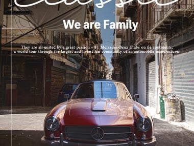 Mercedes Magazine Cover