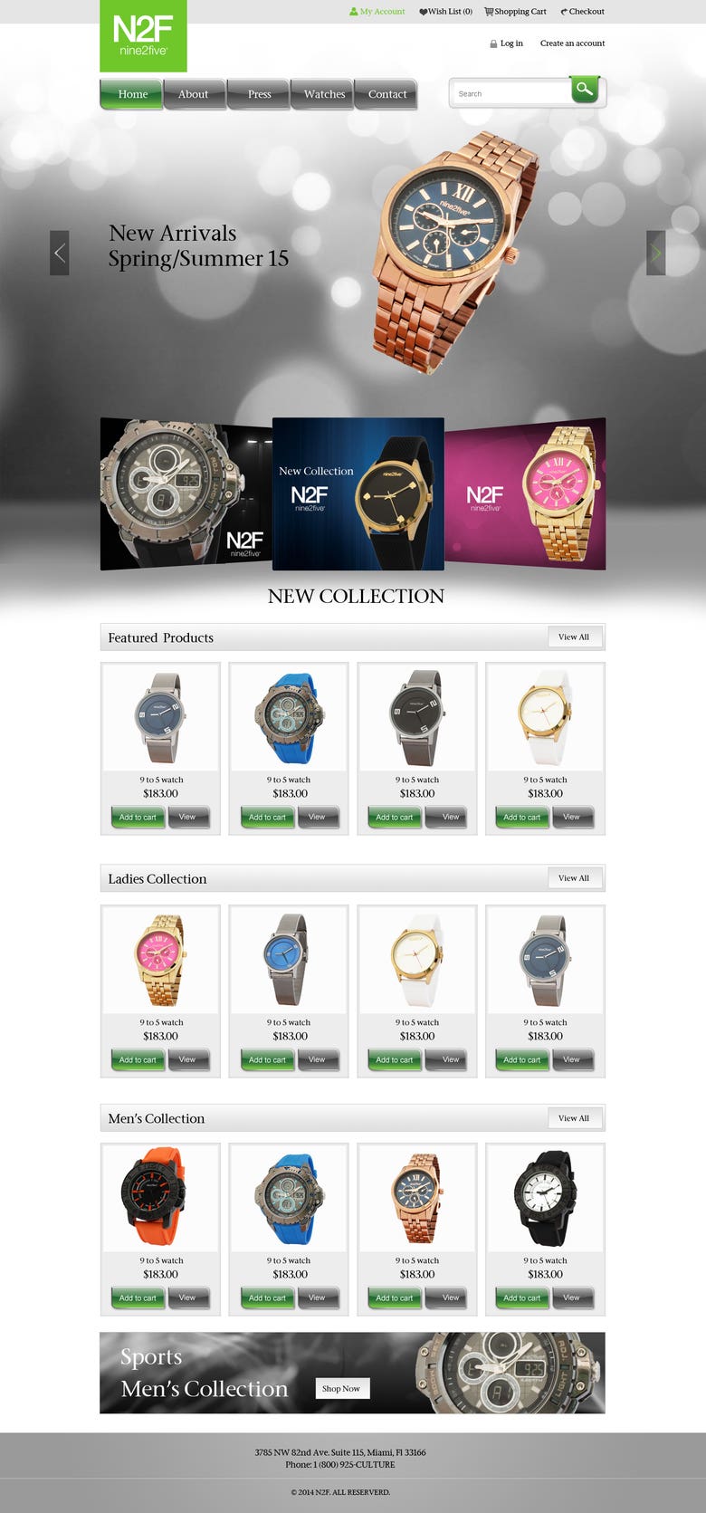 Watch Site on Woocommerce