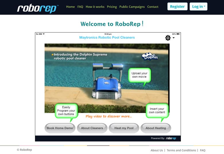 RoboRep - Ecommerce , Shopping Cart