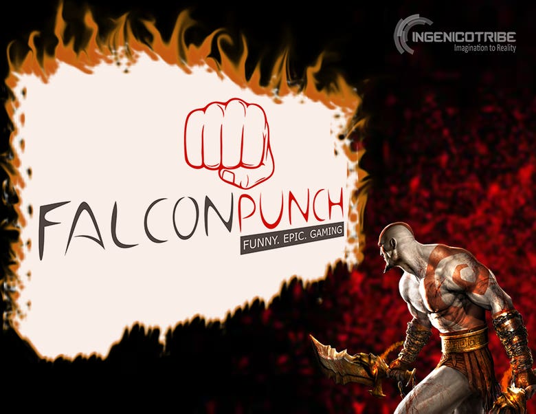 Falcon Punch Logo For Gaming Forum