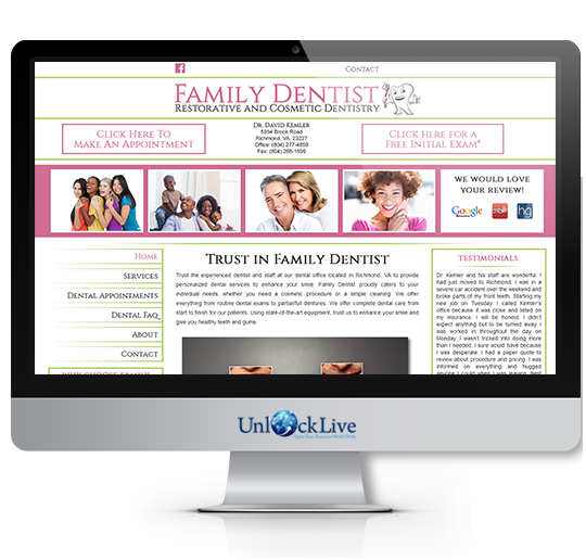 Wordpress : Home-FamilyDentist