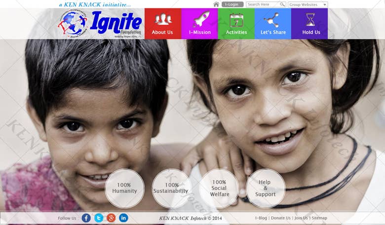 Ignite, a NPO portal