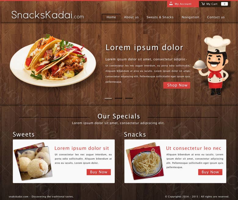 Snacks Kadai, an online snacks store