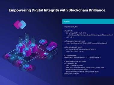 Empowering Digital Integrity with Blockchain Brilliance.