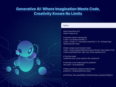 Generative AI: Where Imagination Meets Code.