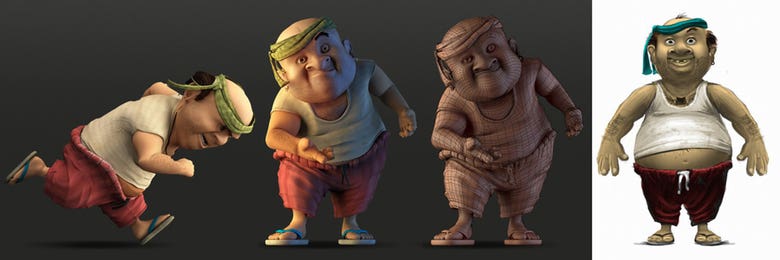 Characters TVc