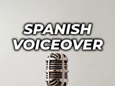 SPANISH VOICEOVER and voice acting