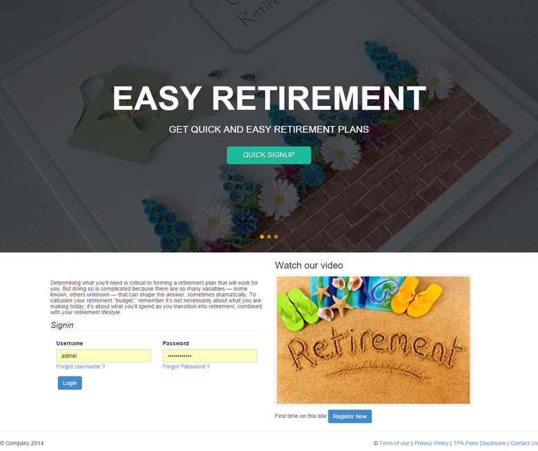 Retirement Management System (ERP)