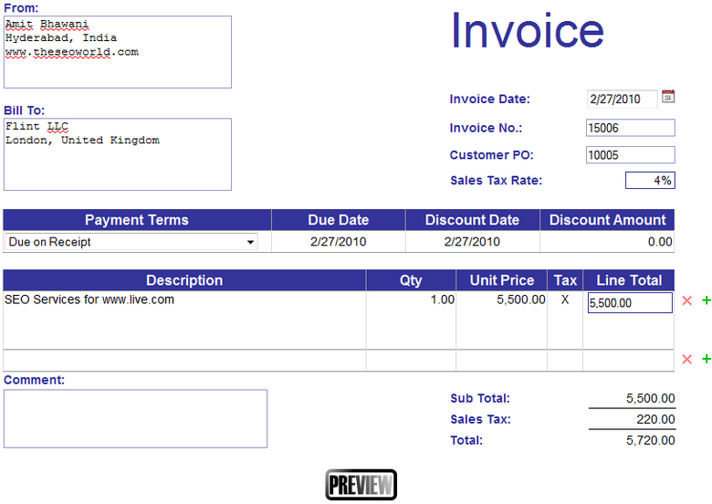 Built Invoice System using PHP ,MYSQL user can generate
