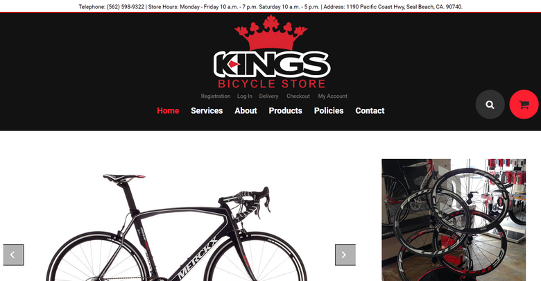 ecommerce portal for selling bicyles online