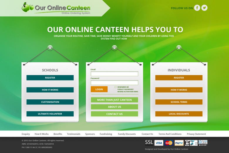 Online canteen