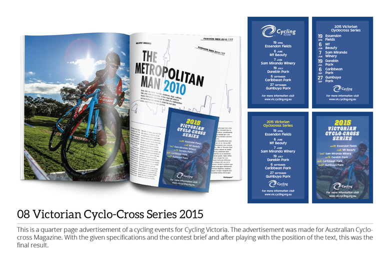 Victorian Cyclo-Cross Series 2015