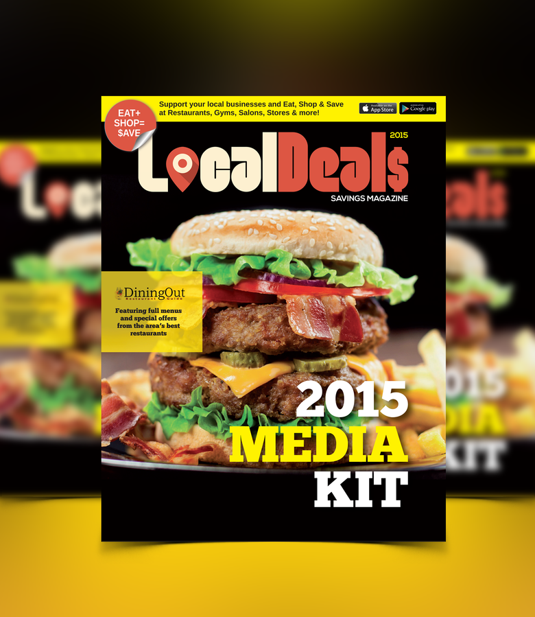 Local Deal Media Kit/Magazine Masthead and Cover redesign