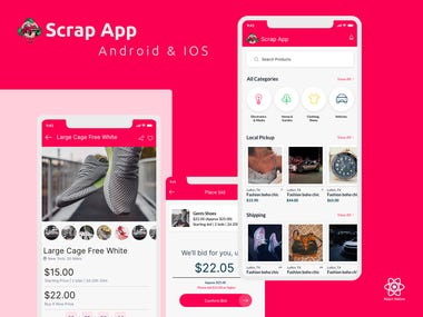 Scrap App Mobile Application