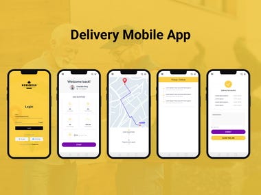 Delivery Mobile App
