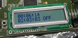 FPGA character LCD interface