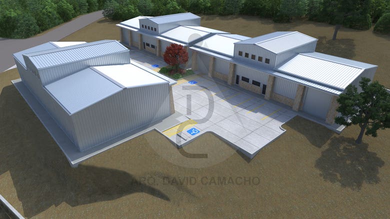 ARCHITECTURAL AERIAL VIEWS - 3D Modeling