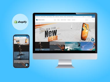 Session Sports- Shopify website