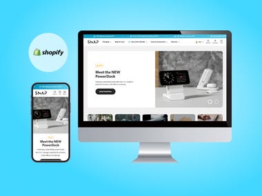 Snap Wireless- Shopify Website