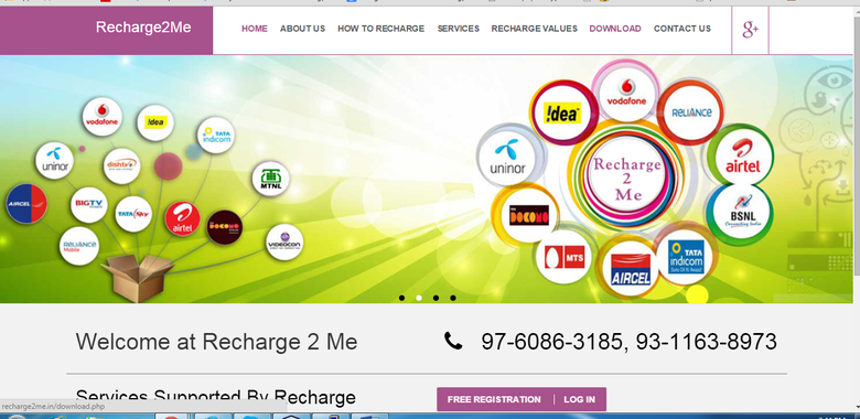 Online mobile recharge portal